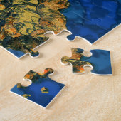 Puzzle fossile doré (Côté)