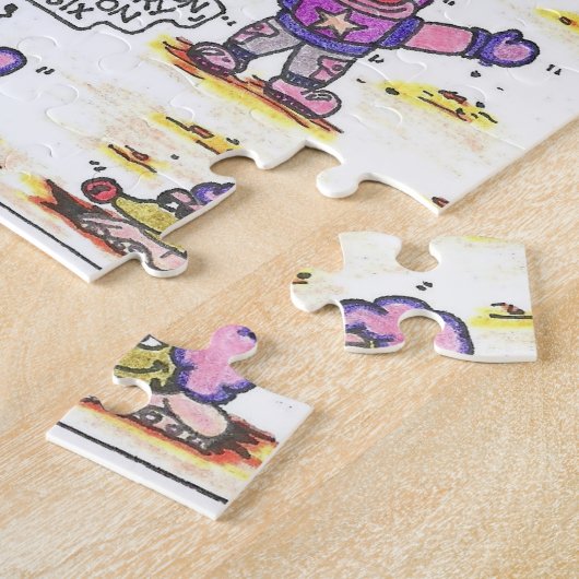 Puzzle fou #2 de lois (Côté)