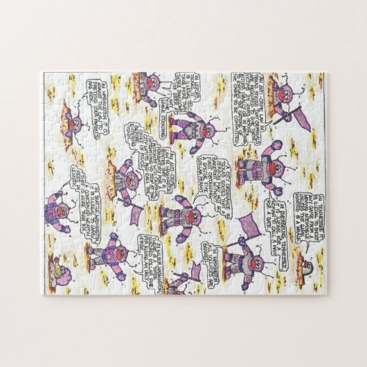 Puzzle fou #2 de lois (Horizontal)