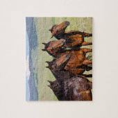 Puzzle Four Beautiful Horses (Vertical)