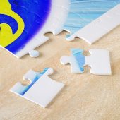 Puzzle Four blue moons art (Côté)