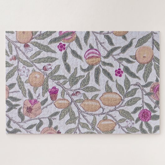 Puzzle Four Fruit, William Morris (Horizontal)