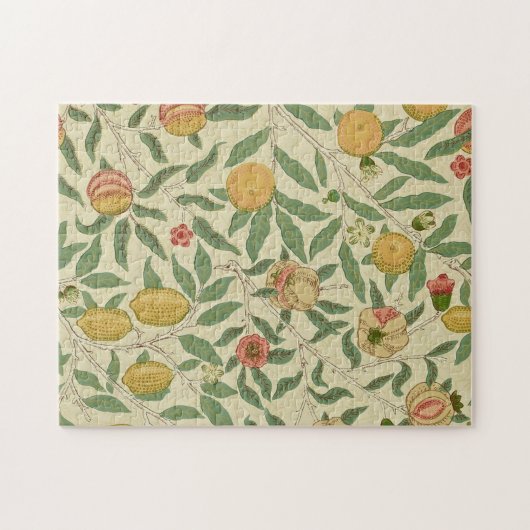 Puzzle Four Fruit, William Morris (Horizontal)