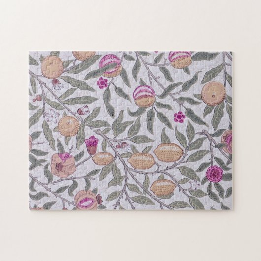 Puzzle Four Fruit, William Morris (Horizontal)