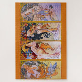 Puzzle Four Seasons par Alfons Mucha (Vertical)