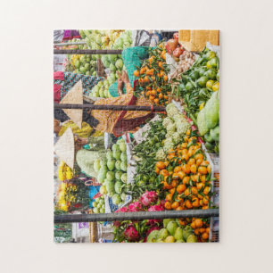 Puzzle Fournisseurs sur le marché des légumes