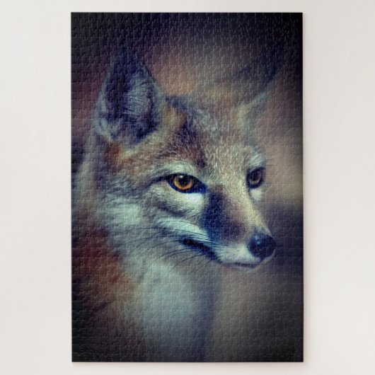 Puzzle Fox (Vertical)