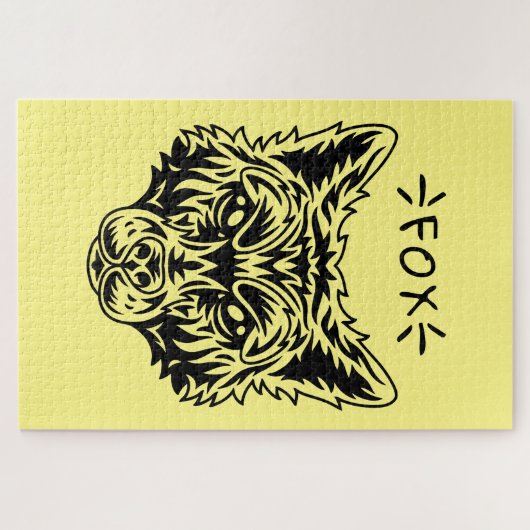 Puzzle Fox (Horizontal)