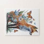 Puzzle Fox Amoureux des animaux Forest (Horizontal)