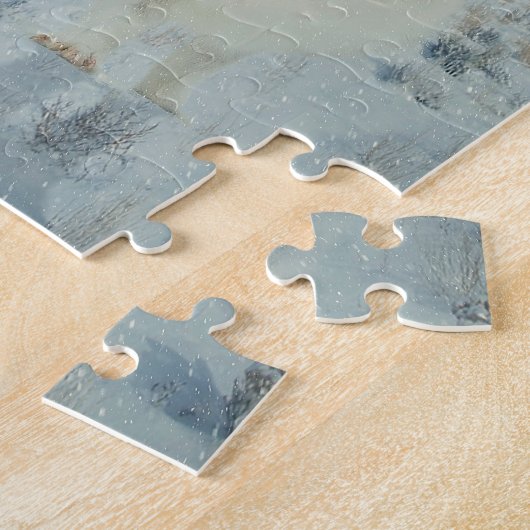 Puzzle Fox arctique (Côté)