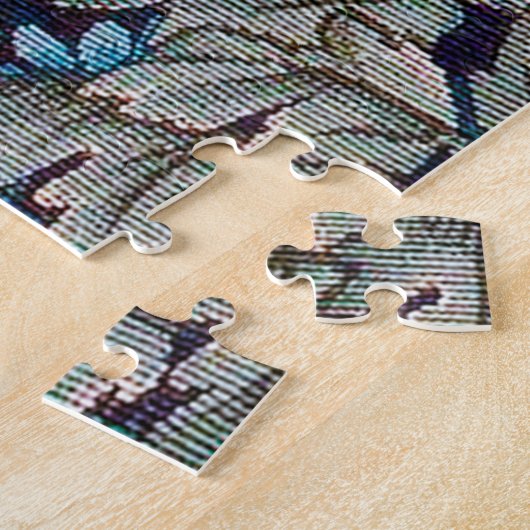 Puzzle Fox dans la forêt, William Morris (Côté)