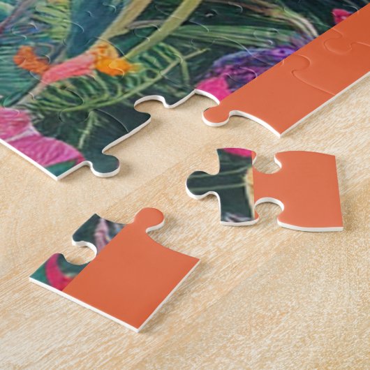 Puzzle Fox dans le jardin (Côté)