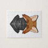 Puzzle Fox en bandit avec Kerchief (Horizontal)