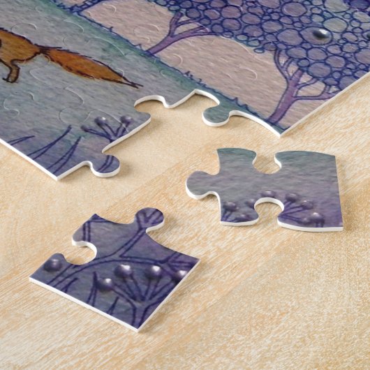 Puzzle Fox errant (Côté)