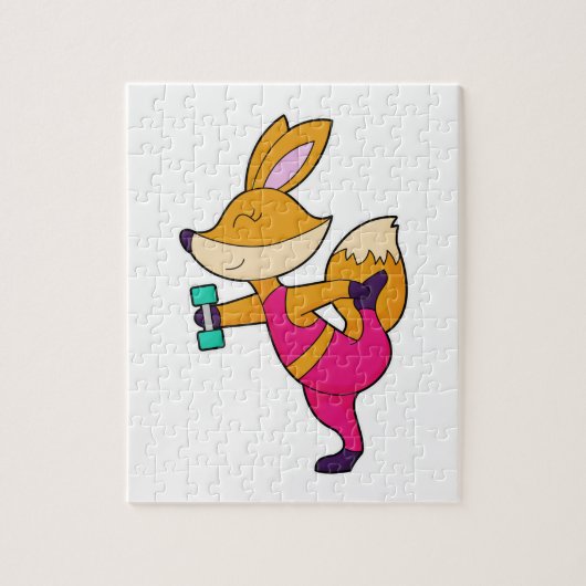 Puzzle Fox Fitness Dumbbell (Vertical)