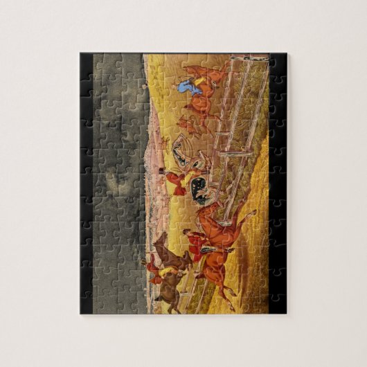 Puzzle Fox Hunting', Henry Alken_Engravings (Vertical)