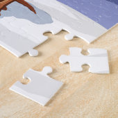 Puzzle Fox Red Labrador Retriever Chien de Noël (Côté)