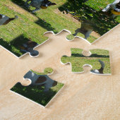 Puzzle Fox Terrier, The Hard Day, Photo Collage, (Côté)