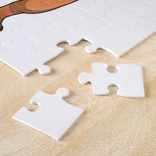 Puzzle Fox with Scarf (Côté)