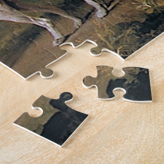 Puzzle Foxhounds dans un paysage anglais (George Stubbs) (Côté)