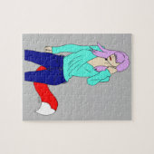 Puzzle foxy girl   (Horizontal)