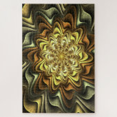 puzzle fractal aux fleurs (Vertical)