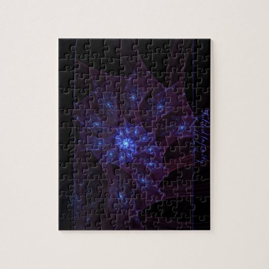 Puzzle fractal de l'infini plié (Vertical)