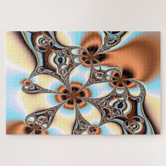 puzzle fractal de plage (Horizontal)