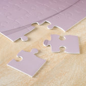 Puzzle Fractal, moderne Berry Abstrait Art rose (Côté)