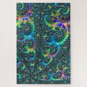 Puzzle Fractale colorée