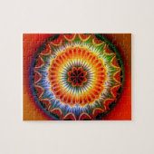 Puzzle Fractale de mandala de Lotus (Horizontal)