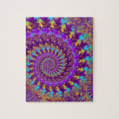 Puzzle Fractale folle pourpre (Vertical)