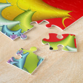 Puzzle Fractale Mandelbrot multicolore (Côté)