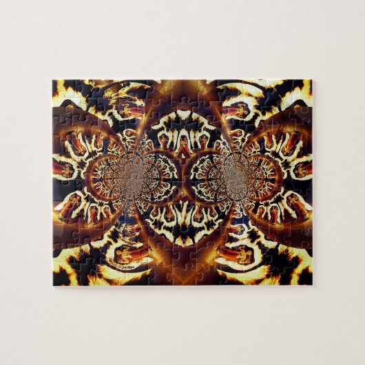 Puzzle Fractale psychédélique (Horizontal)
