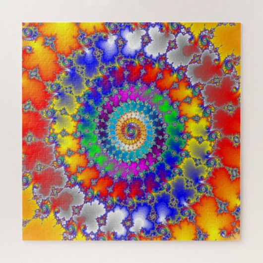 Puzzle Fractale psychédélique (Horizontal)