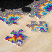 Puzzle Fractale réglée multicolore brillante de (Côté)
