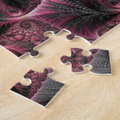 Puzzle Fractale rose (Côté)