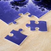 Puzzle "Fractality casse-tête bleue de fractale d'âges" (Côté)