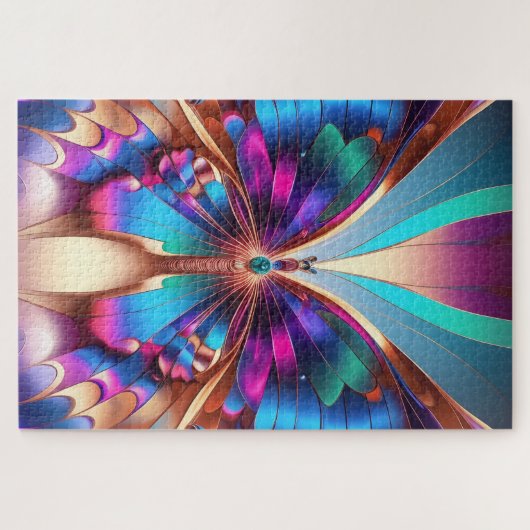 Puzzle Fragmentos de mariposa (Horizontal)