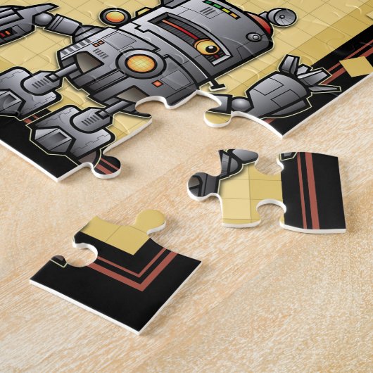 Puzzle frais de robots (Côté)
