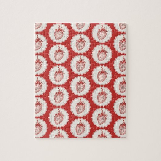 Puzzle Fraise (Vertical)