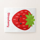 Puzzle fraise pour enfants (Horizontal)