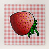 Puzzle Fraise rouge (Horizontal)