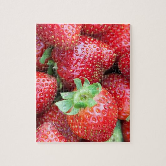 Puzzle Fraise sucrée (Vertical)