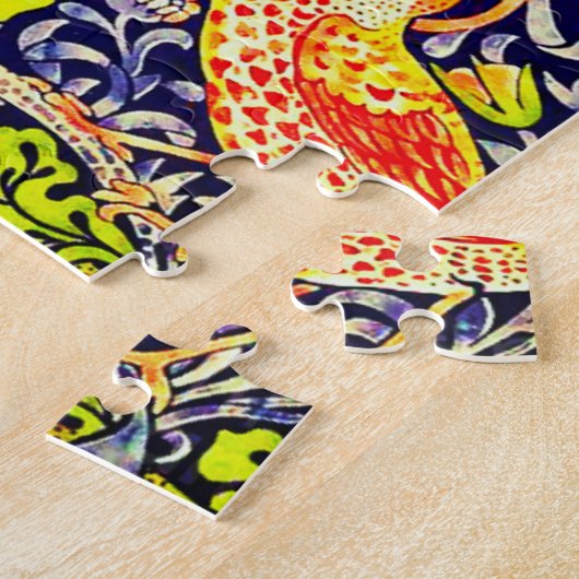 Puzzle Fraise Thief Oiseaux William Morris (Côté)