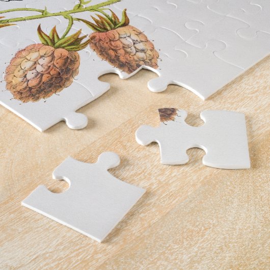 Puzzle Fraise vintage (Côté)