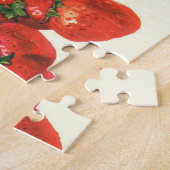 Puzzle Fraises anciennes dans un panier, nourriture fruit (Côté)