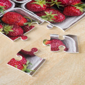 Puzzle Fraises au marché des fermiers dans les conteneurs (Côté)