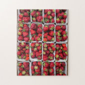 Puzzle Fraises au marché des fermiers dans les conteneurs (Vertical)