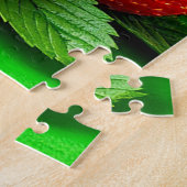 Puzzle Fraises fraîches exposées sur Greenfield (Côté)